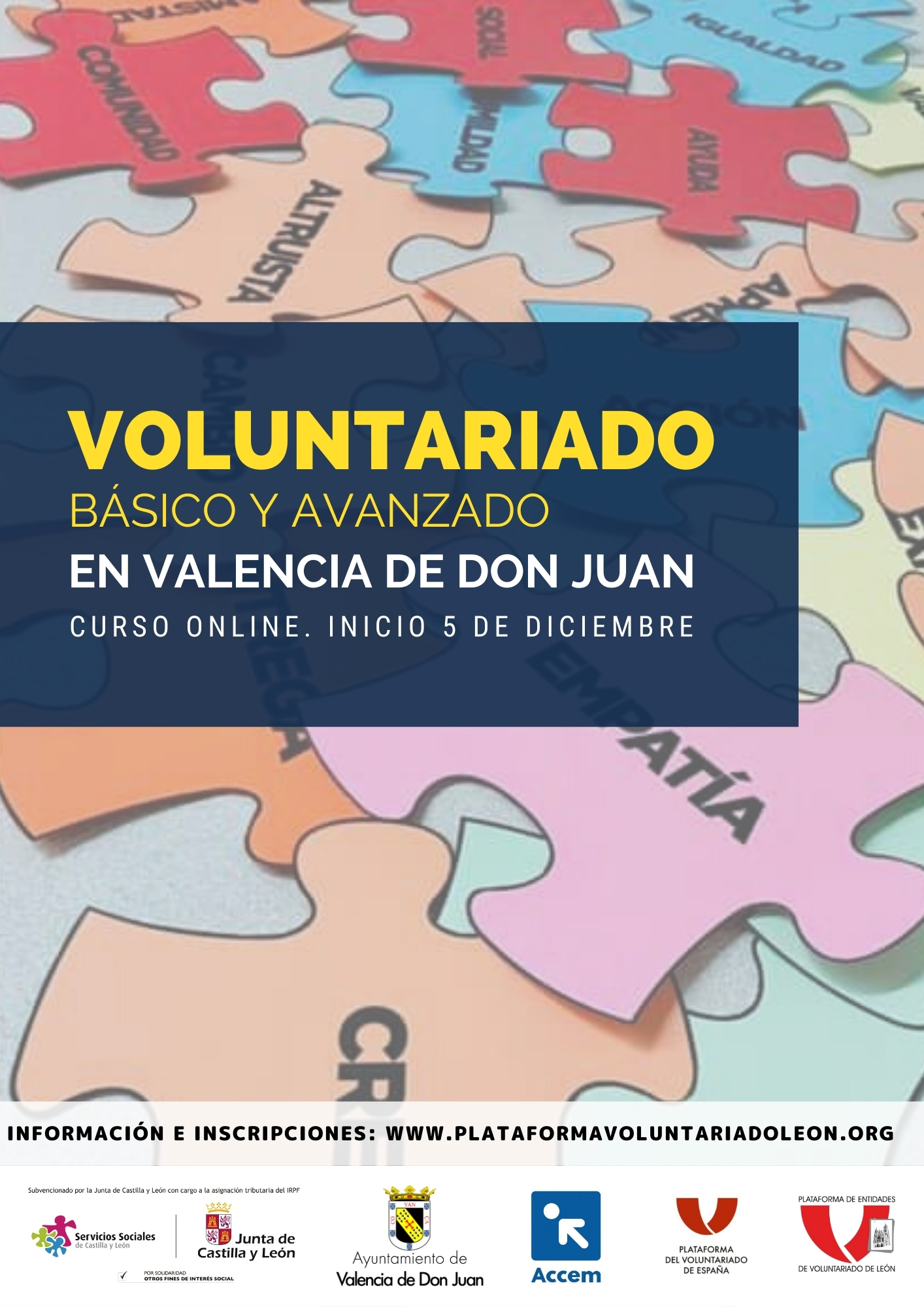 Voluntariado básico y avanzado